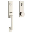 Baldwin Baldwin Reserve Seattle Single Cylinder Keyed Entry Handleset with Interior Trim and Emergency Egress Function BAL-SC-SEA-CON