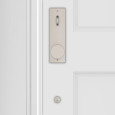 Baldwin Reserve Seattle Single Cylinder Keyed Entry Handleset with Interior Trim and Emergency Egress Function