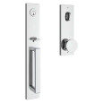 Baldwin Baldwin Reserve Santa Cruz Single Cylinder Keyed Entry Handleset with Interior Trim and Emergency Egress Function BAL-SC-SAN-CON