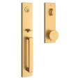Baldwin Baldwin Reserve Santa Cruz Single Cylinder Keyed Entry Handleset with Interior Trim and Emergency Egress Function BAL-SC-SAN-CON