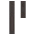 Baldwin Baldwin Reserve Santa Cruz Single Cylinder Keyed Entry Handleset with Interior Trim and Emergency Egress Function BAL-SC-SAN-CON