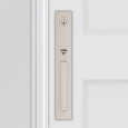 Baldwin Baldwin Reserve Santa Cruz Single Cylinder Keyed Entry Handleset with Interior Trim and Emergency Egress Function BAL-SC-SAN-CON