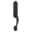 Baldwin Baldwin Reserve Kodiak Single Cylinder Keyed Entry Handleset with Interior Trim and Emergency Egress Function BAL-SC-KOD-RU