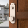 Baldwin Baldwin Reserve Kodiak Single Cylinder Keyed Entry Handleset with Interior Trim and Emergency Egress Function BAL-SC-KOD-RU