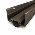 NGP 15N Neoprene Door Shoe, 36", Anodized Aluminum