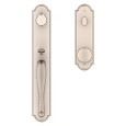 Baldwin Baldwin Reserve Elkhorn Single Cylinder Keyed Entry Handleset with Interior Trim and Emergency Egress Function BAL-SC-ELK-RU