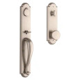 Baldwin Baldwin Reserve Elkhorn Single Cylinder Keyed Entry Handleset with Interior Trim and Emergency Egress Function BAL-SC-ELK-RU
