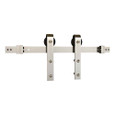 Schlage SD10JSTP -  Schlage Strap Mount 78" Sliding Barn Door Track and Fitting Set for Interior Use