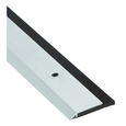 NGP 201NA Neoprene Door Sweep with Anodized Aluminum Housing and Stainless Steel Mounting Hardware
