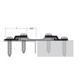 NGP 9125A SET Smoke-Rated Astragal Seal Set with High Temperature Silicone Plus