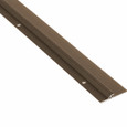 NGP 97VDKB 84 SET Surface Mounted Vinyl Astragal Seal Set 84" Dark Bronze Aluminum