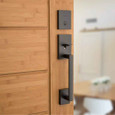 Kwikset Kwikset 818SCE SMC San Clemente Handleset with SC1 Keyway Smartkey Exterior Only KWI-818SCE-SMC