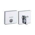 Kwikset Kwikset 258SQT SMC Downtown Low Profile Single Cylinder Deadbolt with SC1 Keyway SmartKey KWI-258SQT-SMC