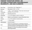 Kwikset Kwikset 258SQT SMC Downtown Low Profile Single Cylinder Deadbolt with SC1 Keyway SmartKey KWI-258SQT-SMC