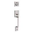 Kwikset Kwikset 687AMD SMC Amador Single Cylinder Handleset Keyed Door Entry with SC1 Keyway SmartKey, Exterior Only KWI-687AMD-SMC