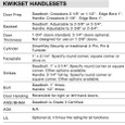 Kwikset 687DA SMC Dakota Single Cylinder Handleset Keyed Door Entry with SC1 Keyway SmartKey, Exterior Only KWI-687DA-SMC