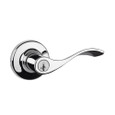 Kwikset Kwikset 405BL SMT Balboa Lever Set Keyed Entry Door Lock with SmartKey KWI-405BL-S