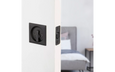 Kwikset 335SQT Square Pocket Door Lock – Privacy Function, Interior Use