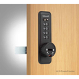 Codelocks KL15 KitLock Mechanical Combination Lock, Black Finish