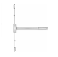 Precision Hardware Inc (PHI) 2215 Series - Thumb Piece Always Active, Wide Stile Reversible Surface Vertical Rod Exit Device