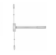 Precision Hardware Inc (PHI) 2214 Series -Lever/Knob Always Active, Wide Stile Reversible Surface Vertical Rod Exit Device