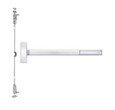 PRECISION Precision Hardware Inc (PHI) 2602 Series - Dummy Trim, Narrow Stile Concealed Vertical Rod Exit Device, Non Handed PRE-2602