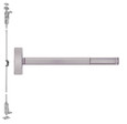 PRECISION Precision Hardware Inc (PHI) 2708 Series - Key Controls Lever, Wide Stile Reversible Wood Door Concealed Vertical Rod Exit Device PRE-2708