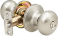 Yale Edge YR70SN Single Cylinder Sinclair Keyed Entry Door Knobs Set With Round Rose
