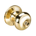 Yale Edge YR20SN Sinclair Privacy Door Knobs Set With Round Rose