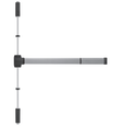 Precision Hardware Inc (PHI) 5214 Series - Lever Always Active , Surface Vertical Rod Exit Device, Reversible