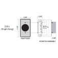 MS Sedco 216 Series Infrared Touchless Switches