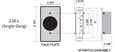 MS Sedco MS Sedco 216 Series Infrared Touchless Switches MSS-216