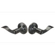 Yale Residential Yale Edge Series - Keowee Privacy Door Lever Set With Round Rose YR21KW