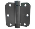 BEST RD2068R Steel or Stainless Steel Plain Bearing 5/8" Radius Corner Standard Weight Spring Hinge With Removable Pin