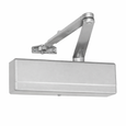 Sargent 351 Powerglide surface door closer with standard arm, sprayed aluminum enamel finish, adjustable spring power sizes 1-6