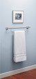 Moen LR2350D Series 24" Grab Bar With Towel Bar
