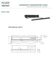 Norton Rixson Norton Rixson 0608 Offset Hung for Aluminum Doors & Frames Overhead Concealed Closer RIX-0608