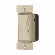 Eaton 9531DS slide dimmer, No neutral required, #14 -12 AWG, Flush, 120 Vac, Back and side, Maintained, Desert sand, 60 Hz, ELV, Single-pole, Three-way, Single-phase, Polycarbonate, 600W 646003