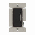 Eaton 9537SG smart dimmer, Flush mounting, 120V, Wire leads, Maintained closure, Silver granite, 60 Hz, Electronic low voltage, Single-pole, three-way, Polycarbonate, 1000W 646195