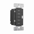 Eaton 9590SG Aspire minute timer, 5, 10, 15, 30, and 60 minute default time settings, 15A, 120V, Wire leads, Five button, Silver granite, Load type: Incandescent, halogen, MLV, ELV, fluorescent, CFL, LED, Single-pole, Polycarbonate, 1800W