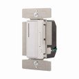 Eaton AF10-C2 smart dimmer, Flush mounting, 120V, Wire leads, Maintained closure, Lt almd, white, ivory, 60 Hz, Single-pole, multi-location, Polycarbonate, 1000W 714672