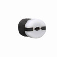 Eaton AH5266 Arrow Hart ultra grip straight blade plug, #18 - #12 AWG, 15A, Industrial, 125V, Back wire, Black, Brass, Nylon, 5-15P, Two-pole, three-wire, grounding, Screw, 0.33-0.66", Nylon, Core pack