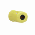Eaton AH5369Y Arrow Hart quick grip straight blade connector, #16-12 AWG, 20A, Industrial, 125V, Back wire, Yellow, Brass, Polycarbonate with thermoplastic housing, 5-20R, Two-pole, three-wire, grounding, Screw, 0.33-0.66", Nylon, Core pack Eaton AH5369Y Arrow Hart quick grip straight blade connector, #16-12 AWG, 20A, Industrial, 125V, Back wire, Yellow, Brass, Polycarbonate with thermoplastic housing, 5-20R, Two-pole, three-wire, grounding, Screw, 0.33-0.66", Nylon, Core pack