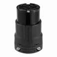 Eaton AHL2120CBK Arrow Hart ultra grip locking connector, #16-8 AWG, 20A, Industrial, 120/208V, Back wiring, Black, Ultra grip, L21-20, Four-pole, Five-wire, Nylon