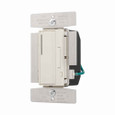 Eaton AIM10-LA smart dimmer, Flush mounting, 120V, Wire leads, Maintained closure, Lt almd, 60 Hz, Incandescent, halogen, magnetic low voltage, Single-pole, multi-location, Polycarbonate, 1000W 706899