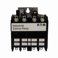 Eaton AR440V AR/ARD Convertible Contact Machine Tool Industrial Control Relay, Four-pole, 110/120V coil voltage, 60 Hz, 4NO contact configuration, 0 blank cavities