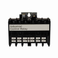 Eaton AR660C AR/ARD Convertible Contact Machine Tool Industrial Control Relay, 600V max. voltage rating, Six-pole, 277V coil voltage, 60 Hz, 6NO contact configuration, 0 blank cavities