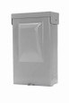 Eaton B222-60F air conditioning disconnect, Bussmann labeled metallic pullout switch 60A FUSED