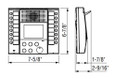 Aiphone Aiphone AX-8MV - Audio/Video Master with Buttons for Up to 8-Masters Stations and 8-Doors or Sub Stations AIP-AX-8MV