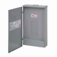 Eaton BR2040L200R BR main lug loadcenter,No feed-thru lugs,includes BREQS125 hold-down screw, 200 A,C3R,Aluminum, NEMA 3R,Metallic,25 kAIC,BWH,40 Circuits,Twenty-four pole,20 Spaces,Three-wire,Single-phase,120/240V,#1 AWG-300 kcmil Cu/Al